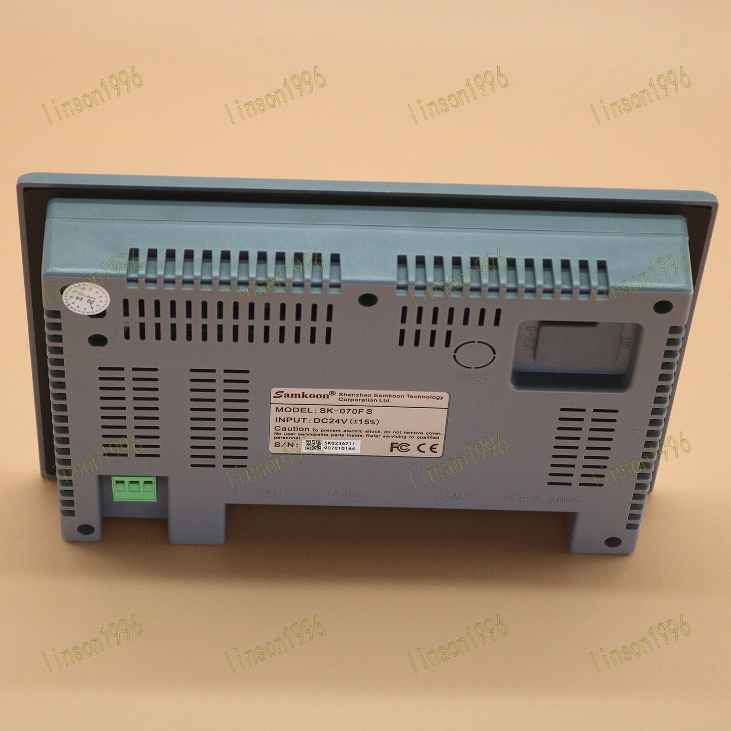 Rand Samkoon SK-070FS 7" HMI Touch Screen with Ethernet - RAND SAMKOON