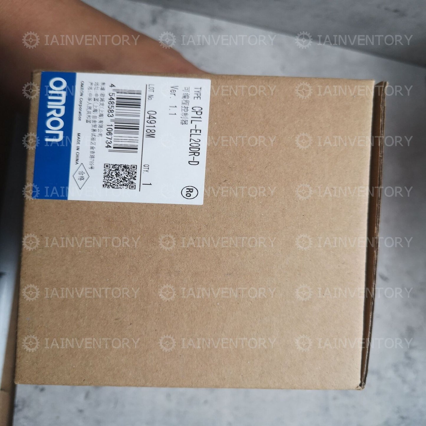 Omron PLC CP1L-EL20DR-D CPU Module - OMRON PLC