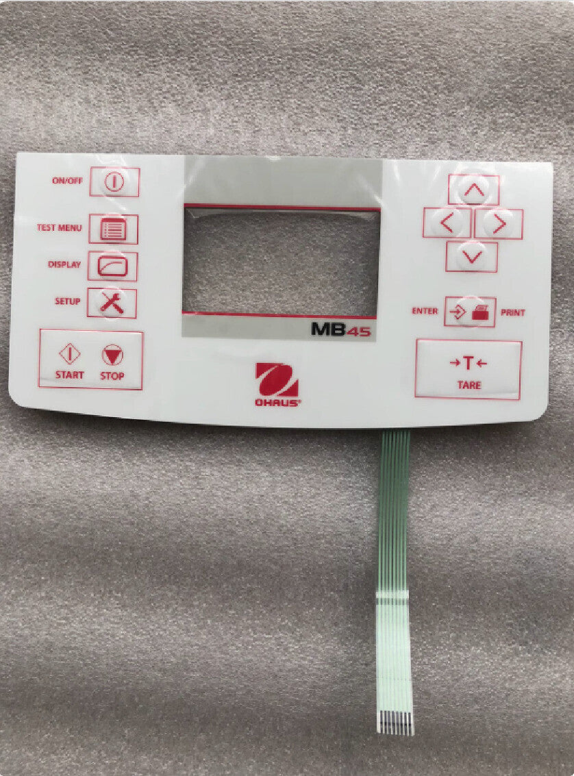 1x For OHAUS MB45 Moisture Analyzer Membrane Keypad