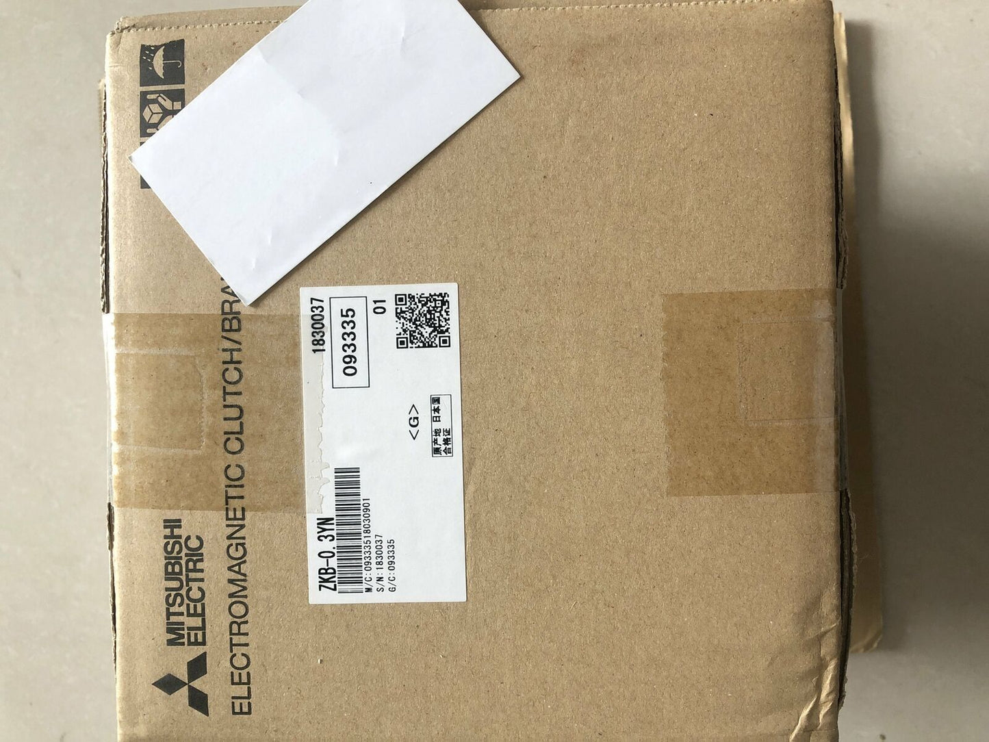 Mitsubishi Magnetic Powder Brake Model ZKB-0.3YN IN BOX One-Year Warranty - MITSUBISHI