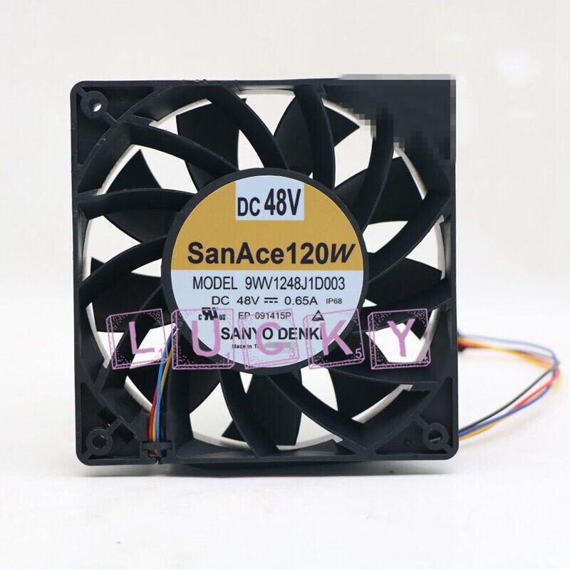 Efficient cooling fan for Sanyo 9WV1248J1D003 - 120W 48V 0.65A waterproof design - SANYO