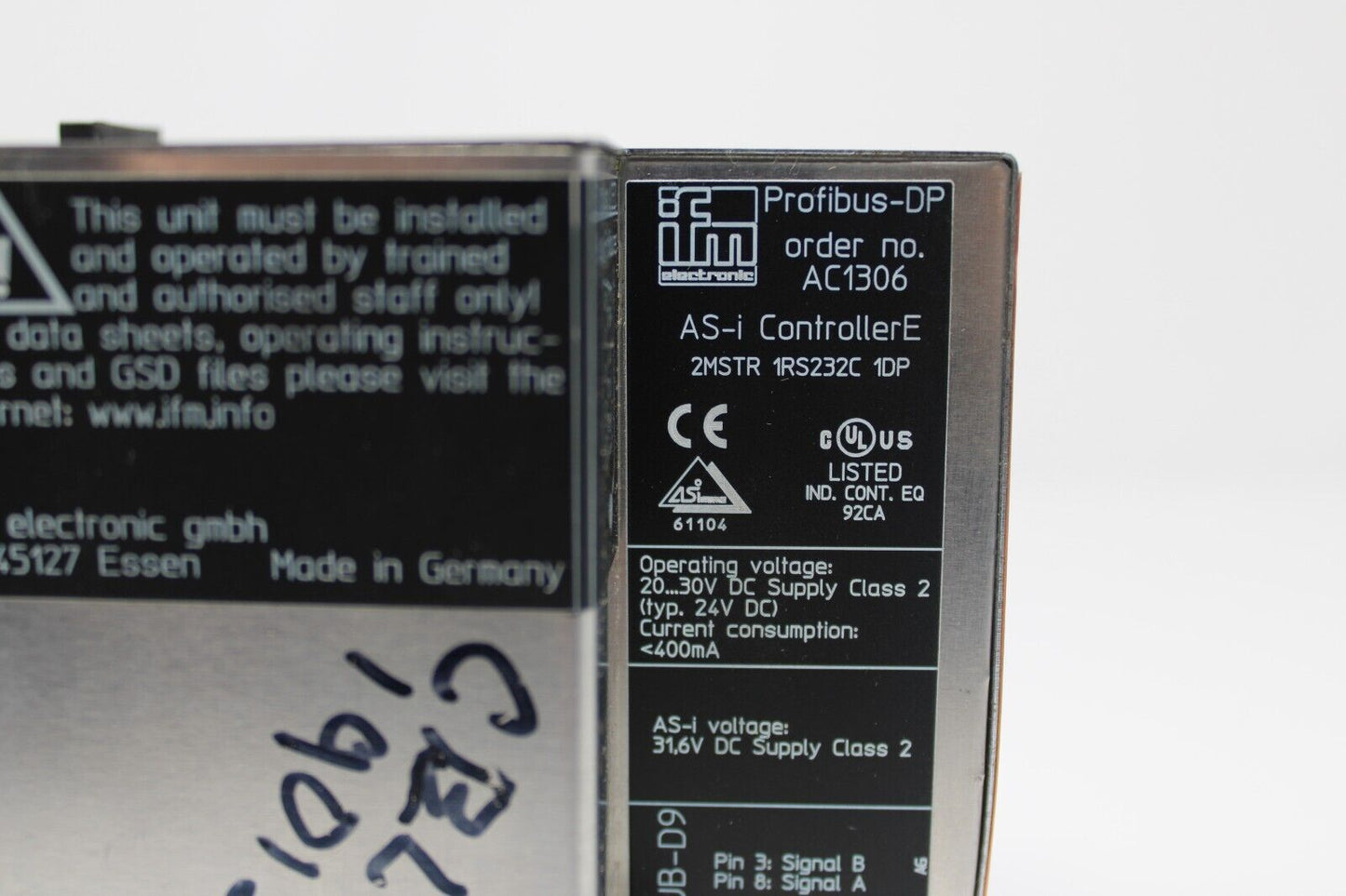 used IFM AC1306 Profibus-DP - IFM