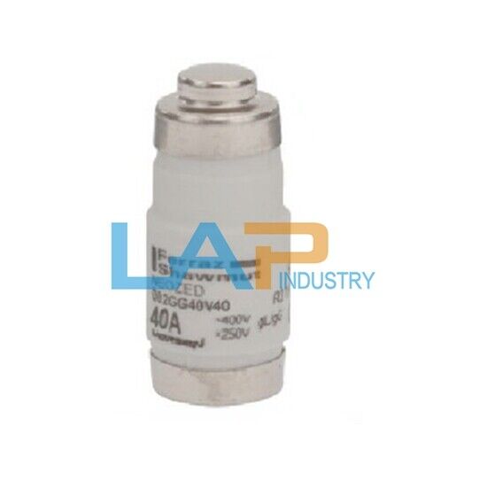 MERSEN D02GG40V40 Fuse 40A 400V - 10PCS/Box - Quality Assurance - MERSEN