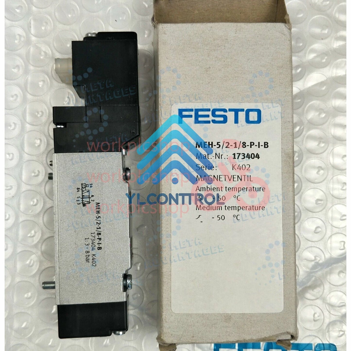 1PCS Festo MEH-5/2-1/8-P-I-B 173404 Solenoid Valve