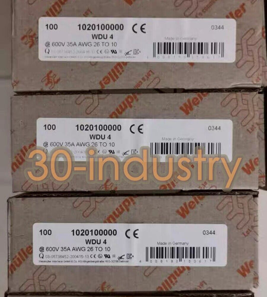 300PCS Weidmuller Terminal WDU 4 - 100PCS in Each Box - WEIDMULLER