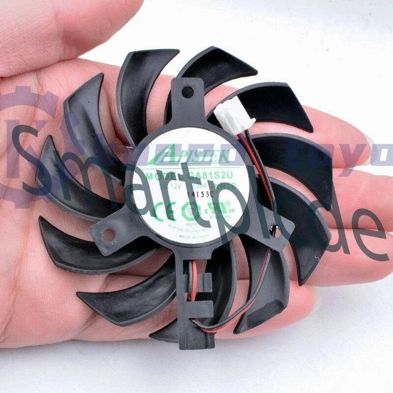 1PCS GA81S2U-NNTB GT630 diameter 75mm hole 40mm graphics card cooling fan