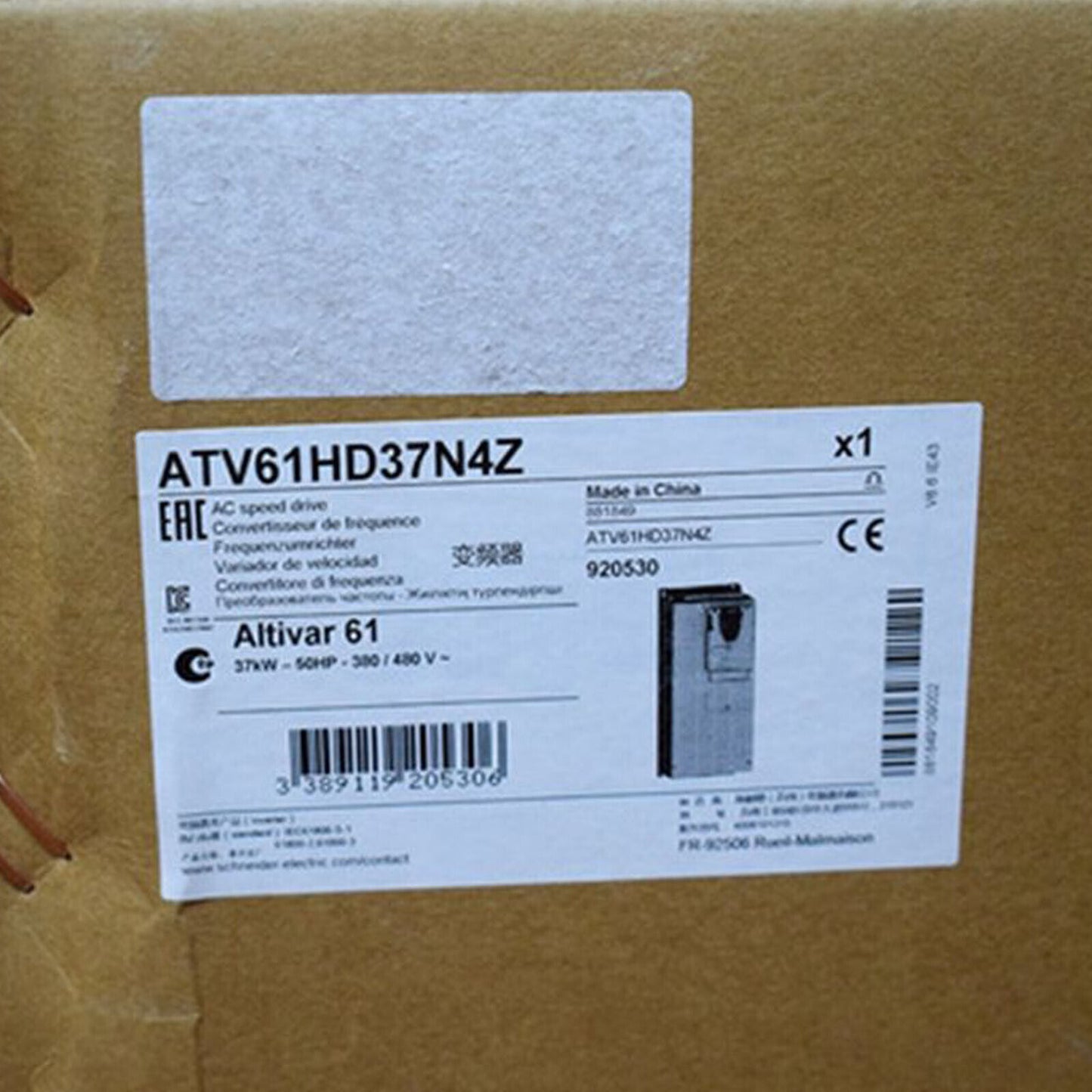 SCHNEIDER ATV61HD37N4Z Inverter inverter in stock new in box high quality reliable product high performance electric motor - SCHNEIDER