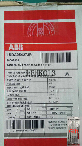 1PCS NEW T4N250 TMA200/1000-2000 F F 4P Power Module - KOEED