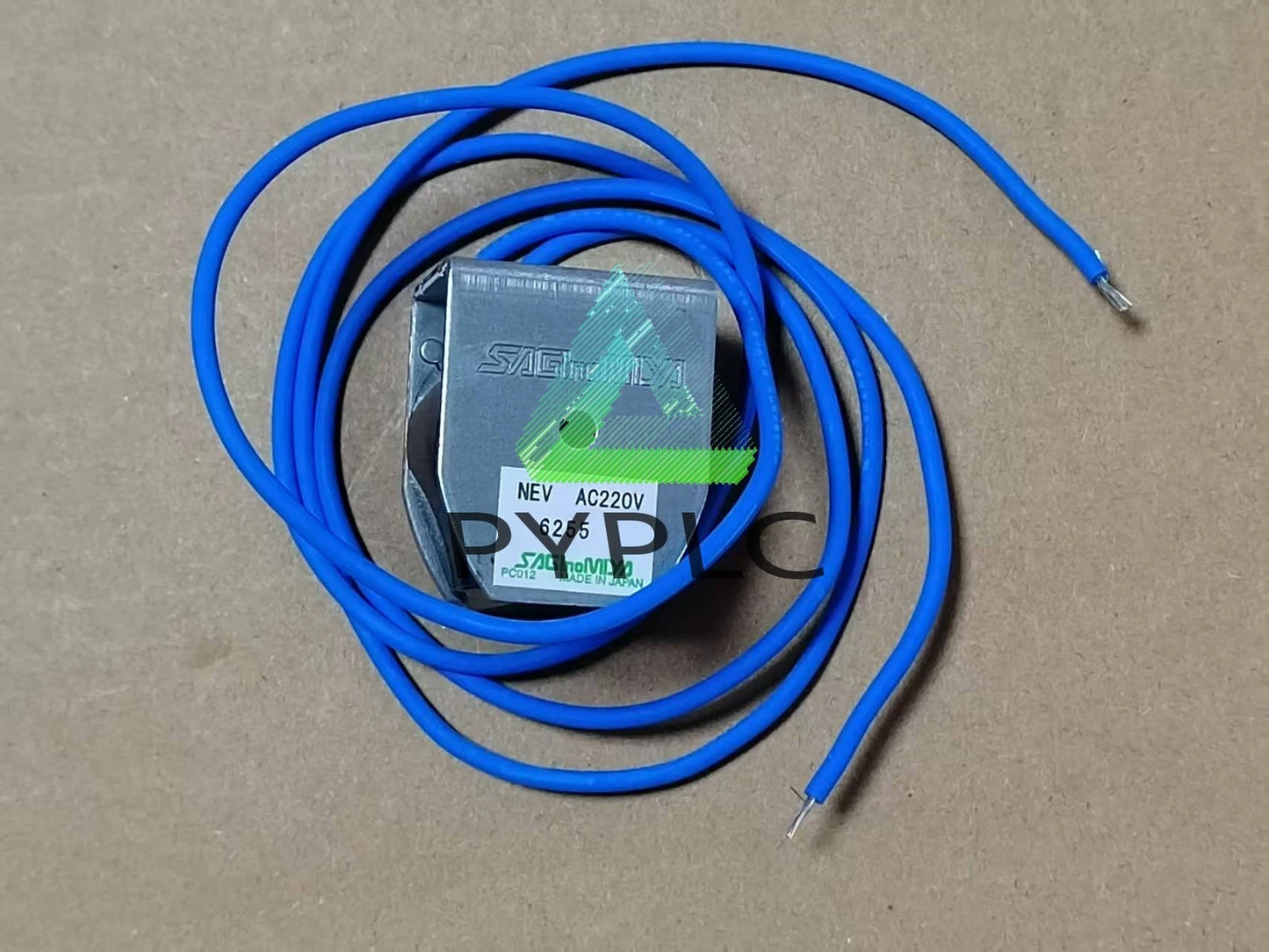 Saginomiya Solenoid Valve Refrigerant NEV-603DXF AC220V coil 5/16 (7.94mm)