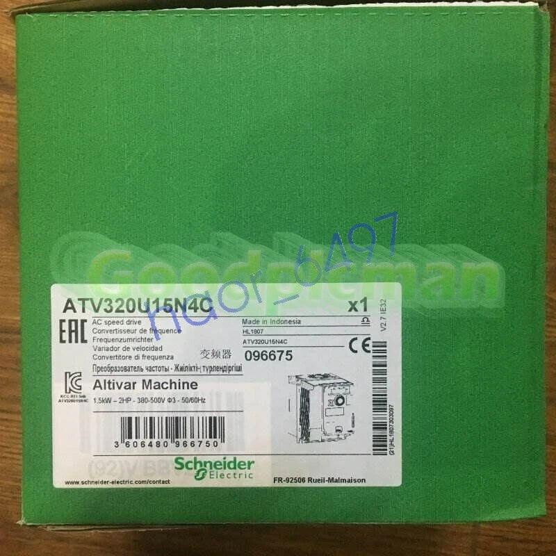 1PC ATV320U15N4C 1.5KW SND Inverter ping