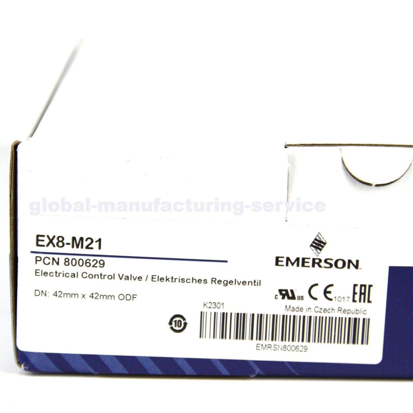 EMERSON EX8-M21 Expansion Valve 24 VDC - EMERSON