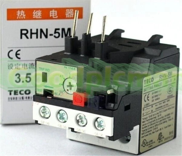 1Pcs RHN-5/4.8M 3.5-4.8A Replace Thermal Overload Relay RHN-5M 3.5-5A