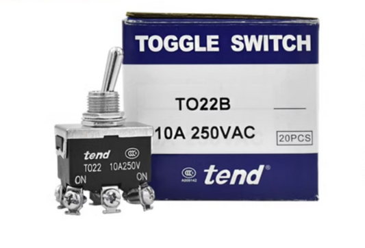 20PCS/1Box Tend TO22 TO22B Toggle Switches Free Ship