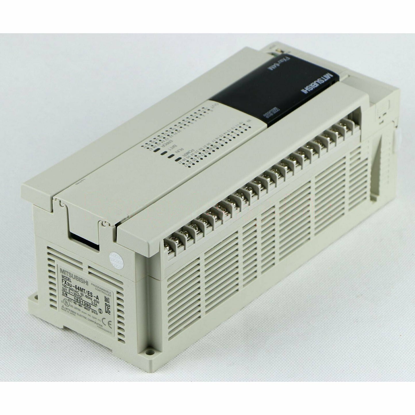 MITSUBISHI FX3U-64MT/ES-A programmable logic controller in box - MITSUBISHI