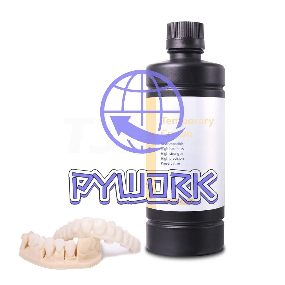 LCD DLP Dental 3D Printer Temporary Teeth Resin Crown Bridge 3D Resin 1kg