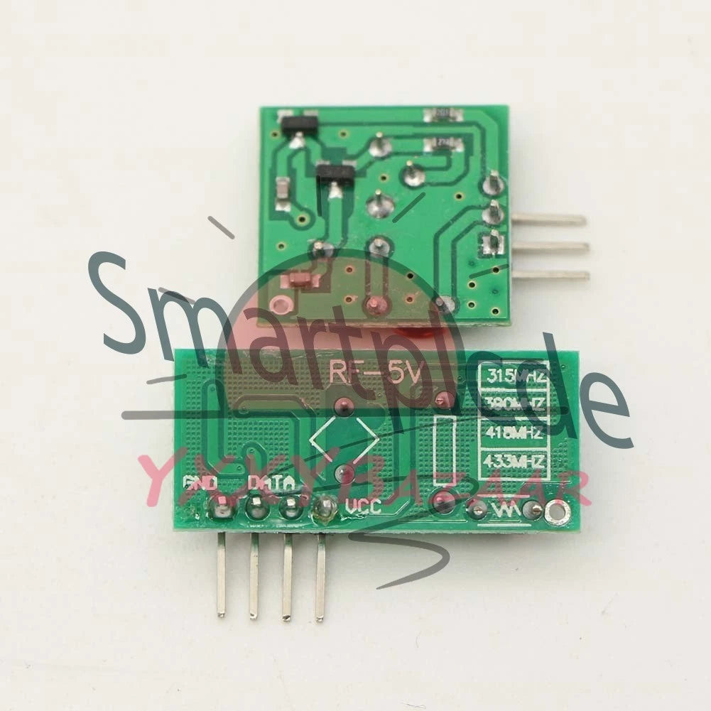 1pcs 433 Mhz DC 5V RF Transmitter & Receiver Module for Arduino Raspberry