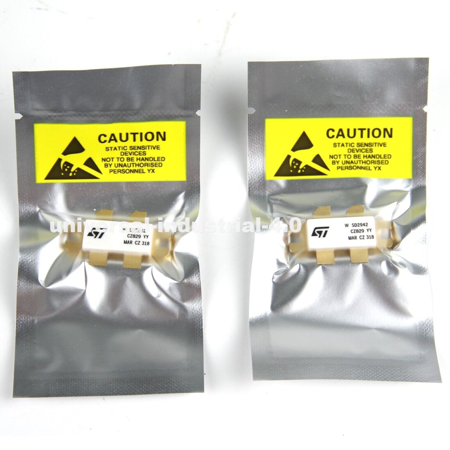 STMicroelectronics SD2942 HF/VHF/UHF RF Power MOSFET Transistor | High-Power Radio Frequency Power mos transistor | STMicroelectronics SD2942 HF/VHF/UHF RF Power MOSFET Transistor - STMICROELECTRONICS