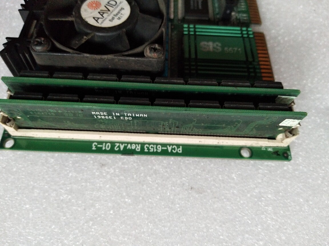 used 1 pcs Advantech PCA-6153 Rev.A2 mainboard tested ok
