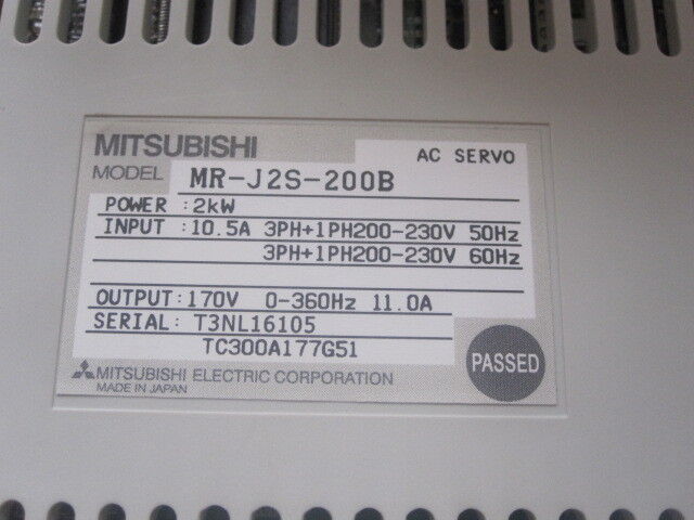 new 1PC MITSUBISHI AC SERVO DRIVER MR-J2S-200B MRJ2S200B - MITSUBISHI