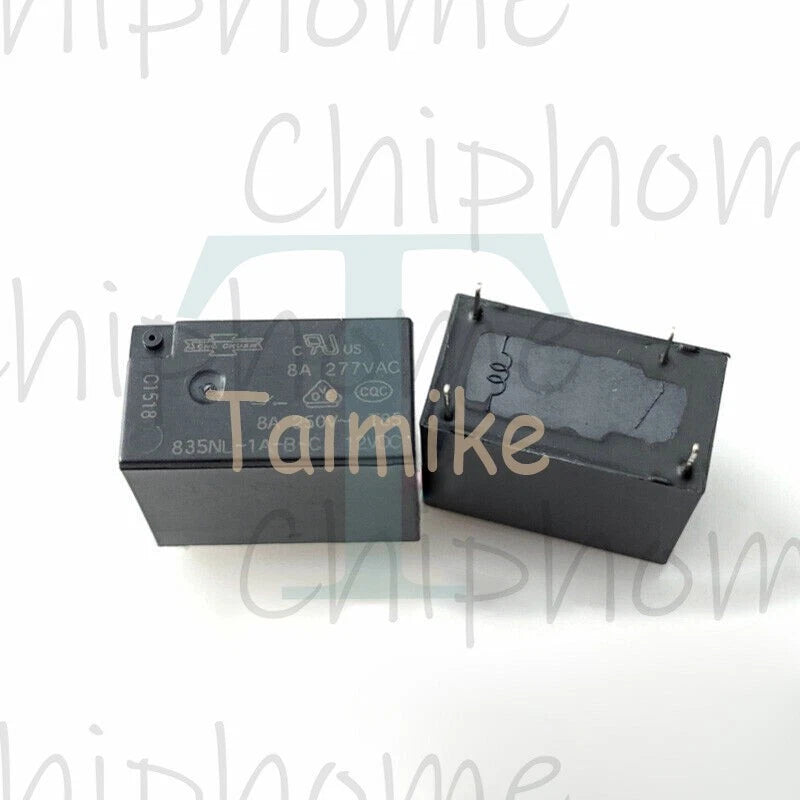 10PCS SONG CHUAN 835NL-1A-B-C-12VDC Power Relay 8A 277VAC 4Pins