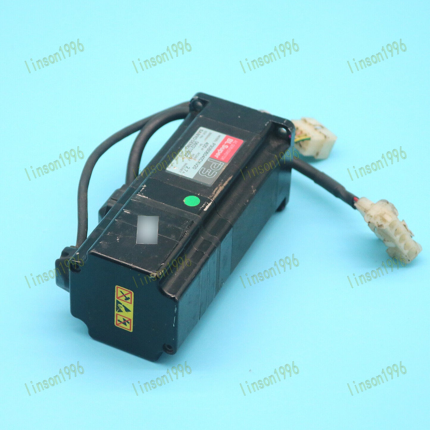 used P30B06040DXV20 servo motor tested OK for Sanyo - SANYO