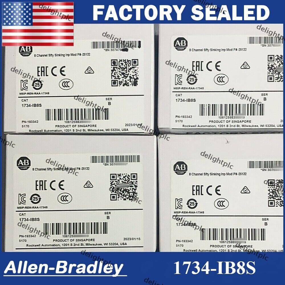 Allen-Bradley 1734-IB8S Point Digital Input Module 24V DC 1734IB8S - ALLEN-BRADLEY