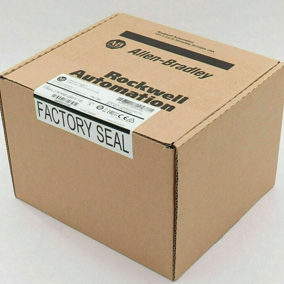 New Factory Sealed AB 1769-L27ERM-QBFC1B SER B CompactLogix 1MB Controller PLC - Optimized for Industrial Automation - COMPACTLOGIX