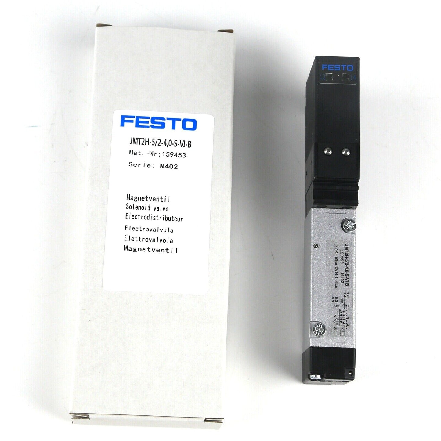 FESTO JMT2H-5/2-4,0-S-VI-B Solenoid Valve - FESTO