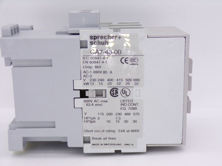 CA7-43-00-24 Contactor - SCHUH