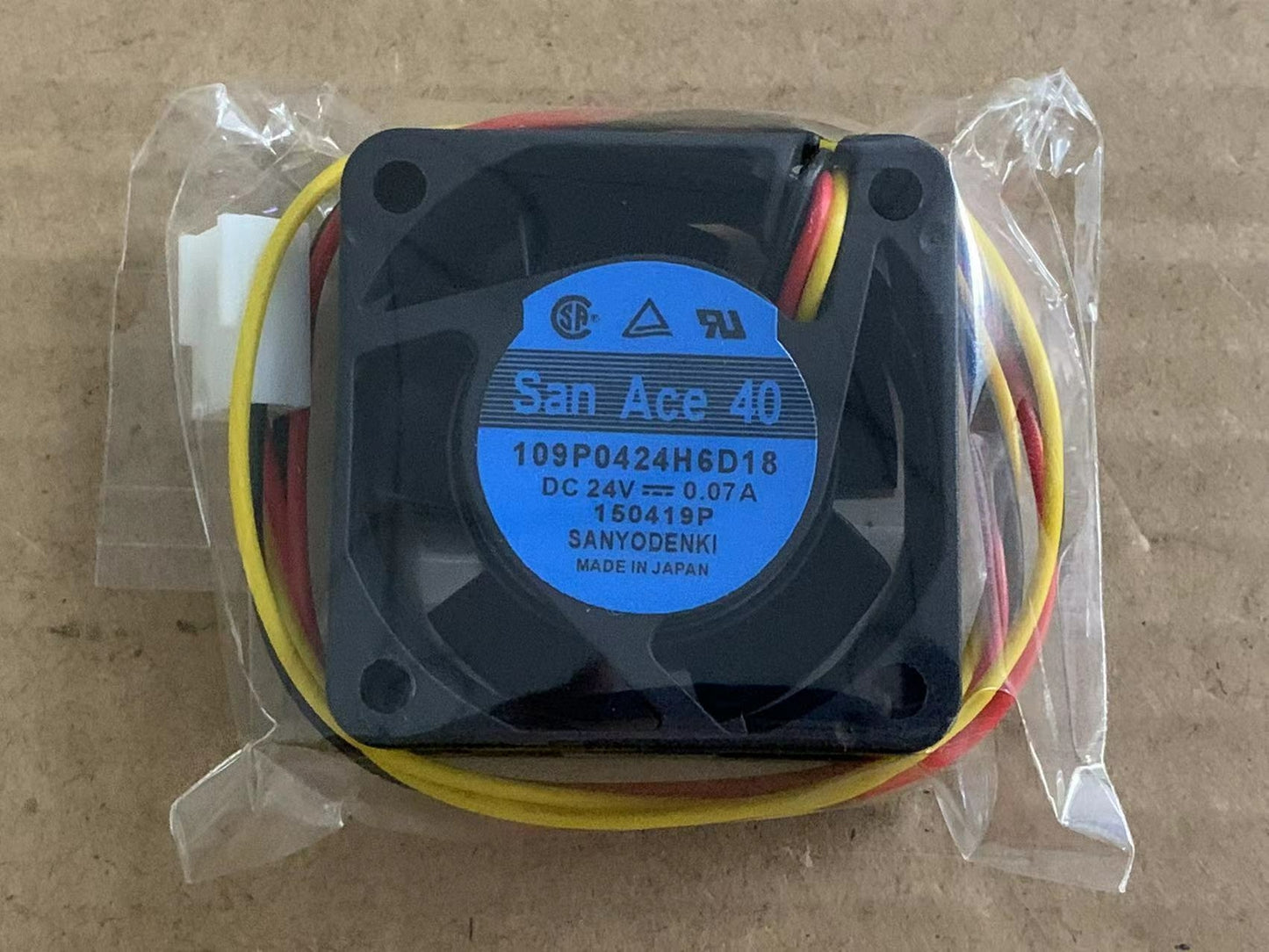 new San Ace 40 109P0424H6D18 24V 0.07A CNC machine board dedicated fan