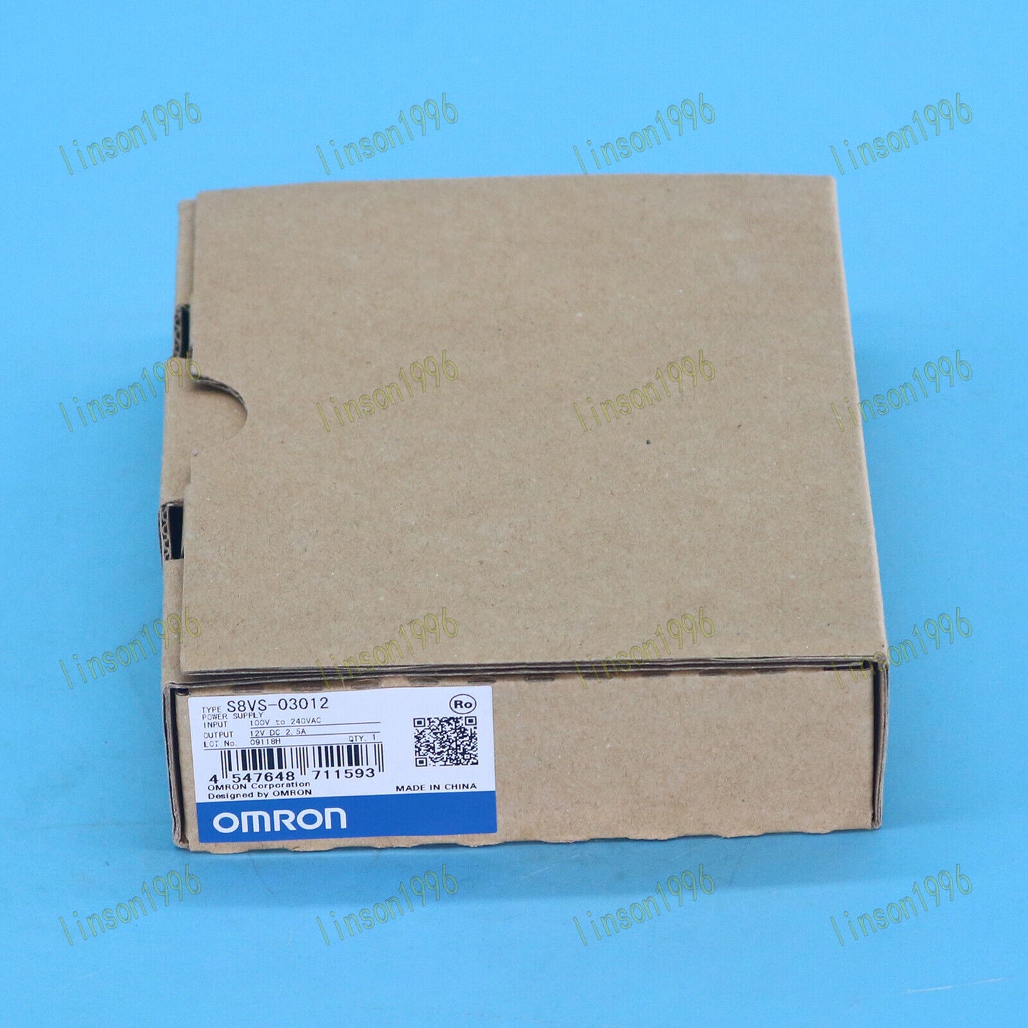 Omron S8VS-03012 100-240VAC 12VDC 2.5A Power Supply - OMRON