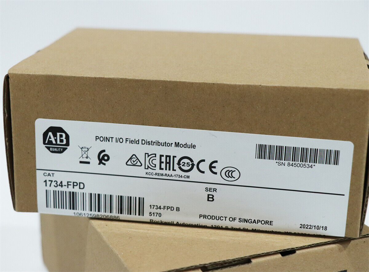 AB PLC 1734-FPD SER B Field Distributor Module SHIP - AB PLC