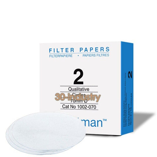 Whatman No. 2 Qualitative Filter Paper, 100pcs/box, 8UM - WHATMAN