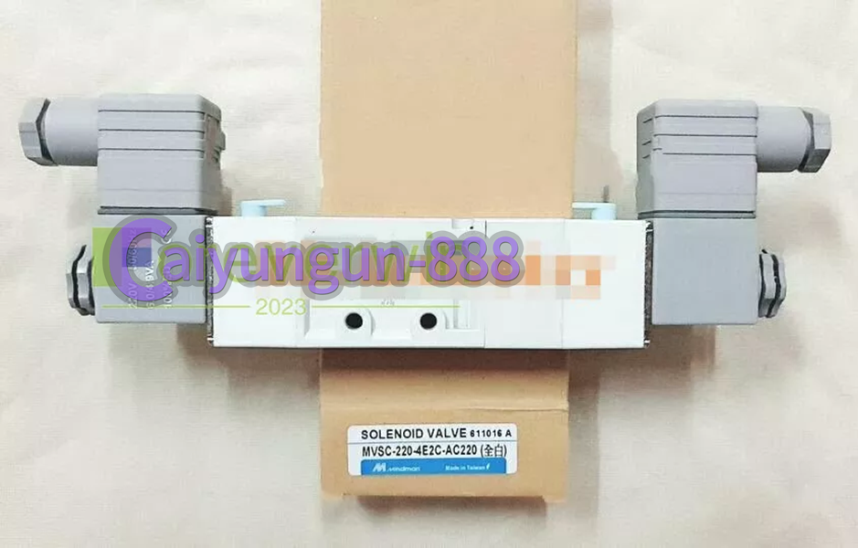 new 1PCS FOR Mindman MVSC-220-4E2C-AC220V Solenoid Valve - MINDMAN