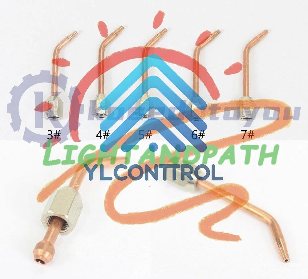 Complete Set Of 5 Tips Torch Jewelry Tools & Equipments Of Metal Smith Little
