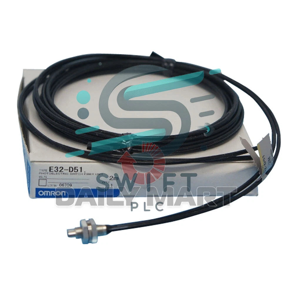 1PCS Omron E32-D51 Diffuse-Reflective Heat-Resistant Fiber Unit Sensor