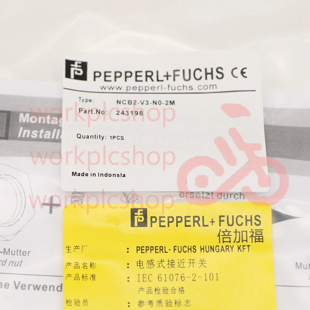 1PCS PEPPERL + FUCHS NCB2-V3-N0-2M sensor #US