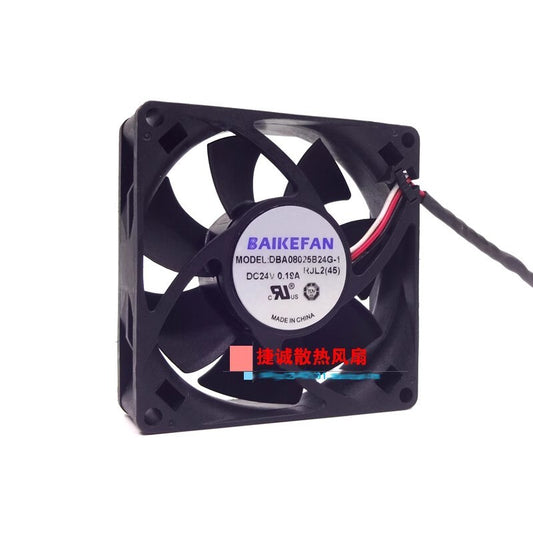 BAIKEFAN DBA08025B24G-1 24V 0.19A 8025 8CM inverter cooling fan