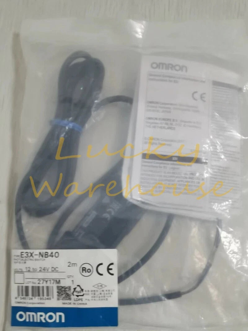 1pcs Omron E3X-NB40 2M Optical fiber sensor