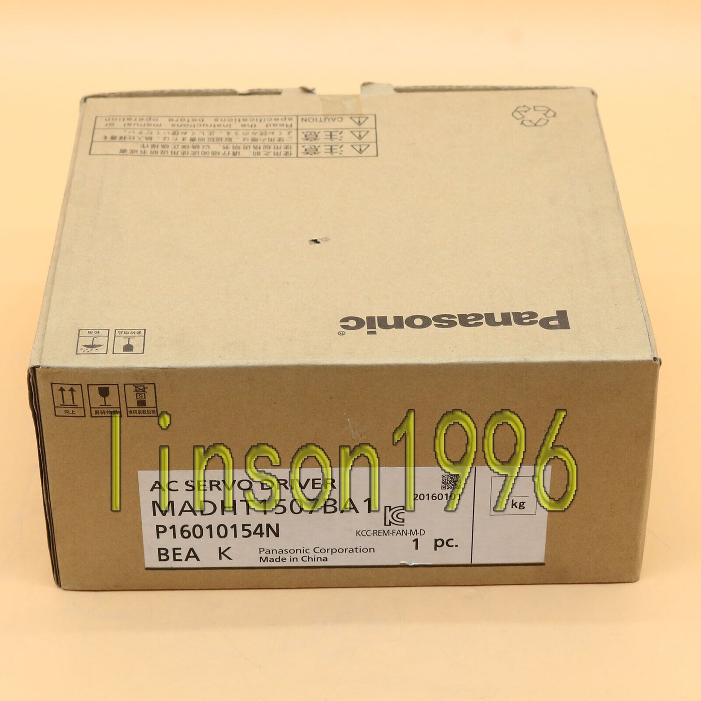 Panasonic AC Servo Driver MADHT1507BA1, 1-Year Warranty, In Box - PANASONIC