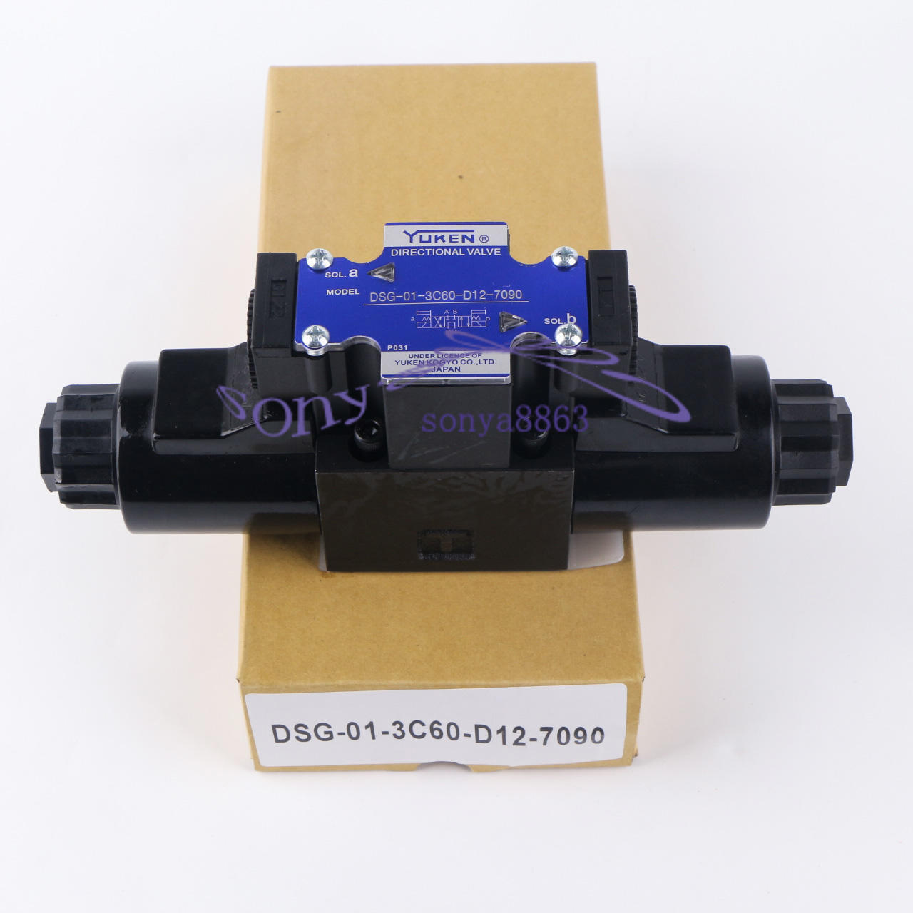 new 1PC YUKEN DSG-01-3C60-D12-7090 Directional Valve - YUKEN