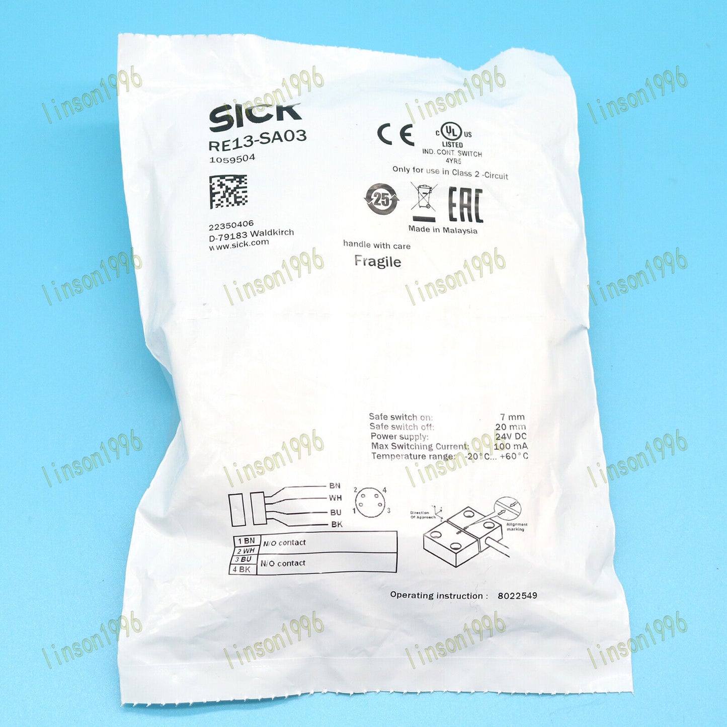 new 1pc sick safety switch re13-sa03 - SICK