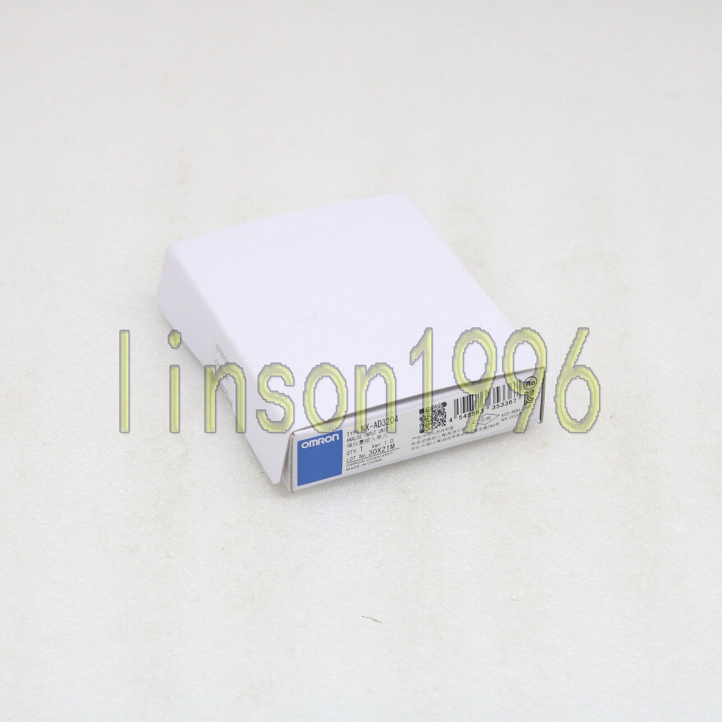 Omron NX-AD3204 Analog Input Unit - High-Quality Signal Monitoring - OMRON