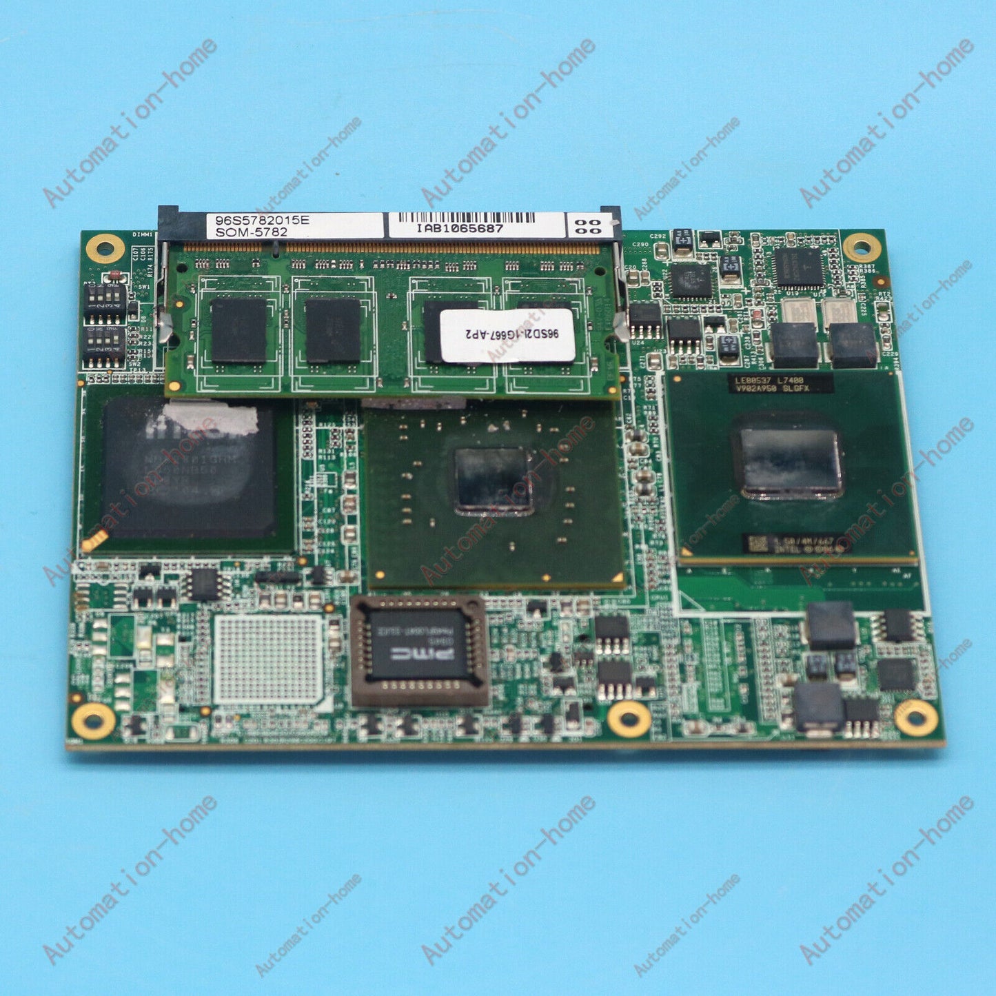 used Advantech SOM-5782 Rev.A1 19C6578202 Industrial Motherboard - ADVANTECH