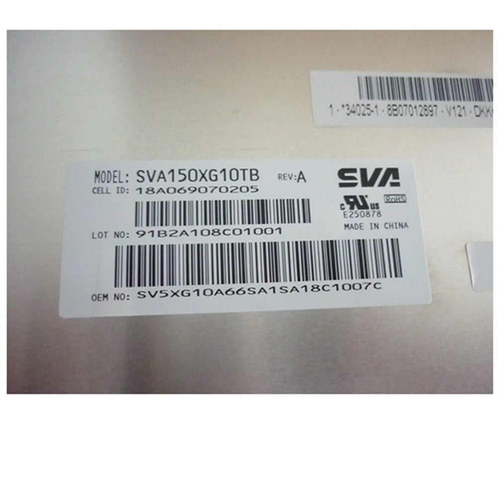 TMS150XG1-10TB SVA150XG04TB SVA150XG10TB 15"inch LCD Screen