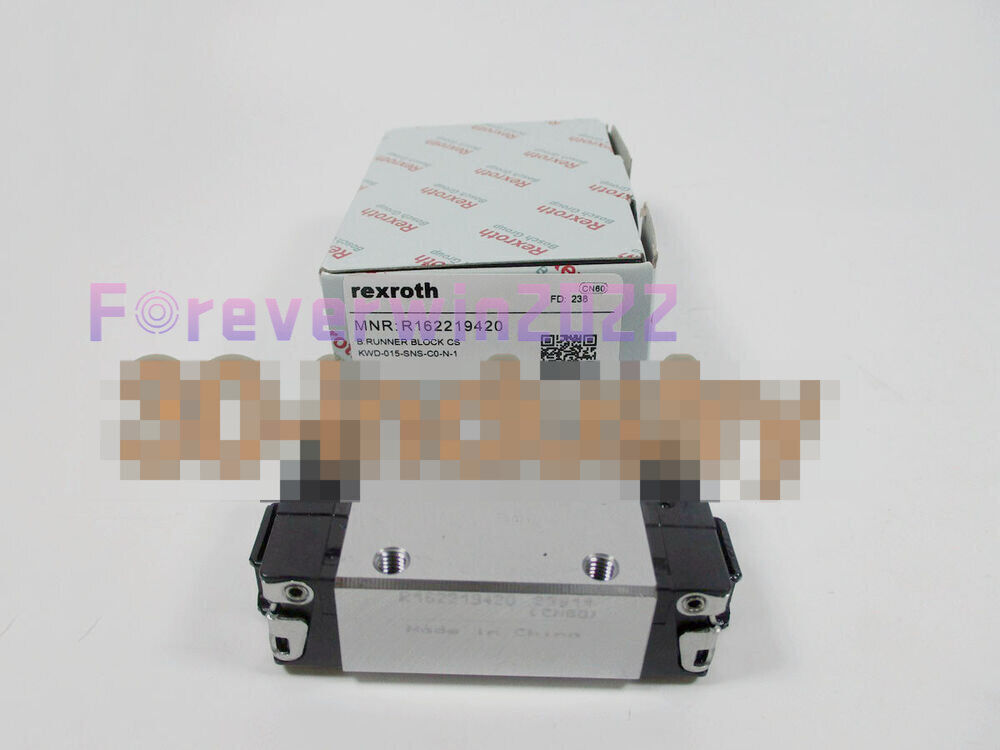 Bosch Rexroth R162219420 Runner Block 15mm industrial component - BOSCH REXROTH