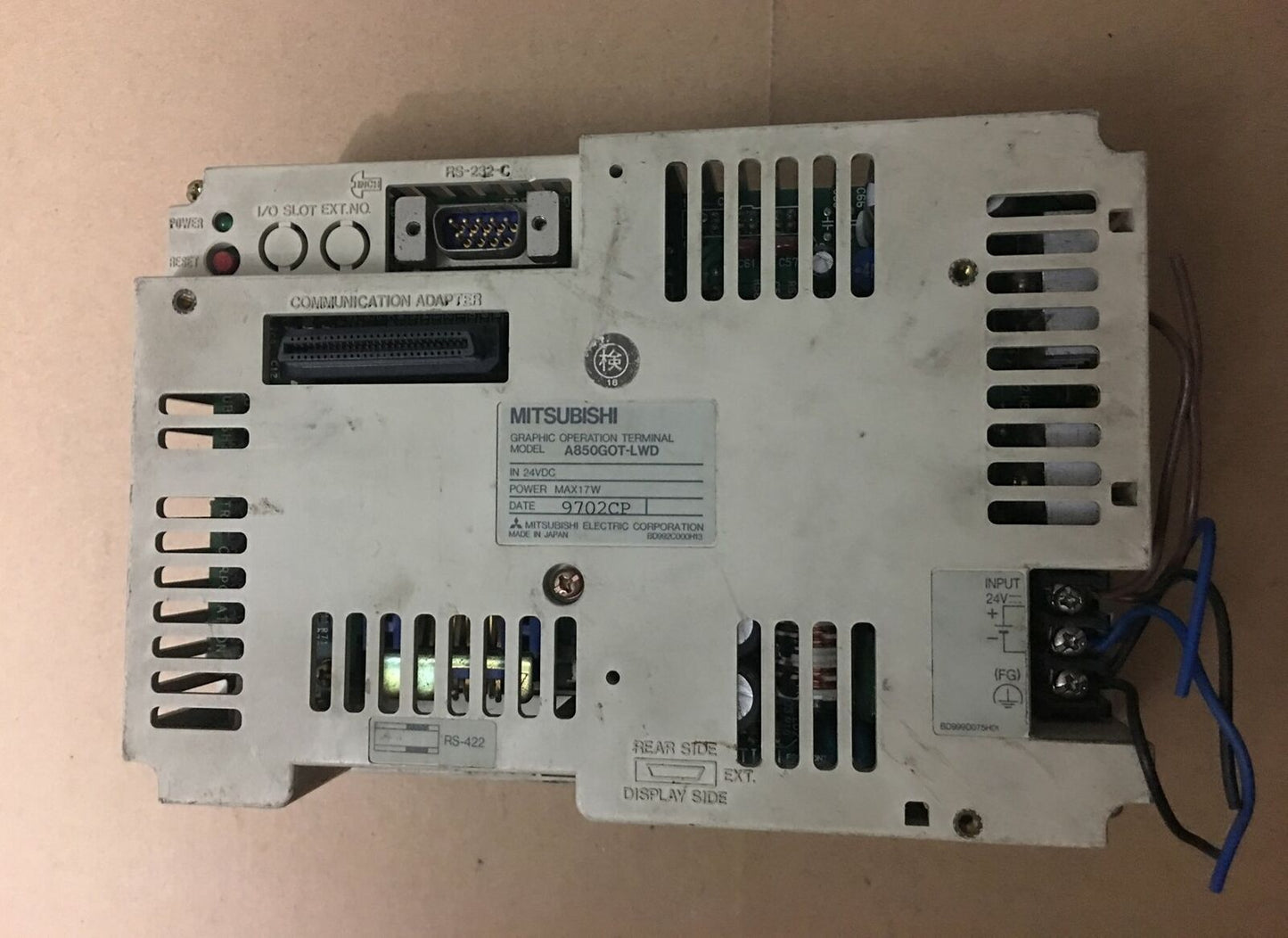 Mitsubishi A850GOT-LWD – Used - MITSUBISHI