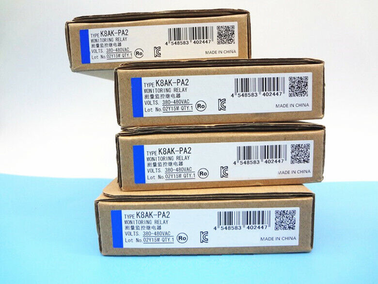 new Omron three-phase unbalanced + reverse phase missing relay K8AK-PA2 380-480VAC - OMRON