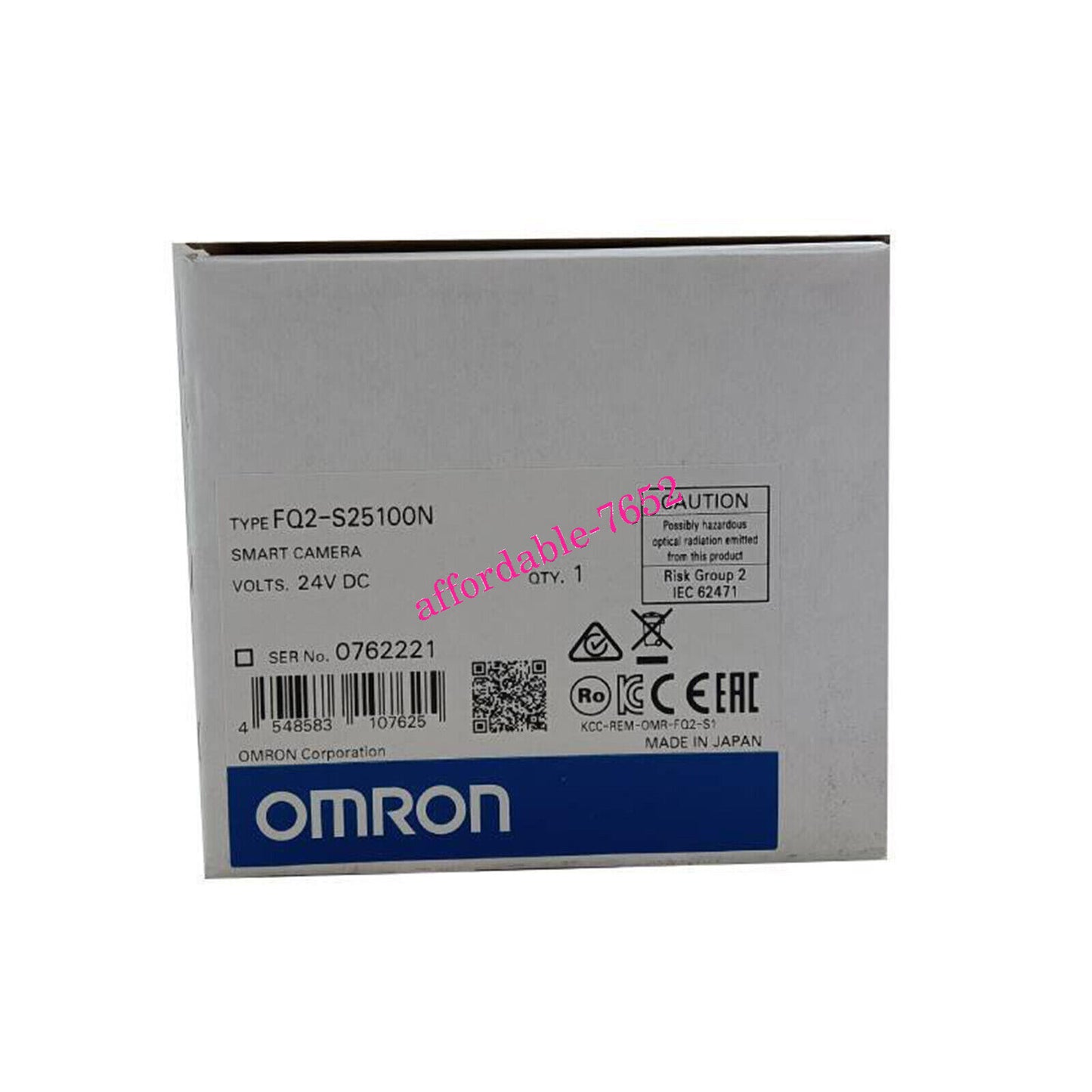 new 1PC OMRON FQ2-S25100N Smart Camera ping or or UPS