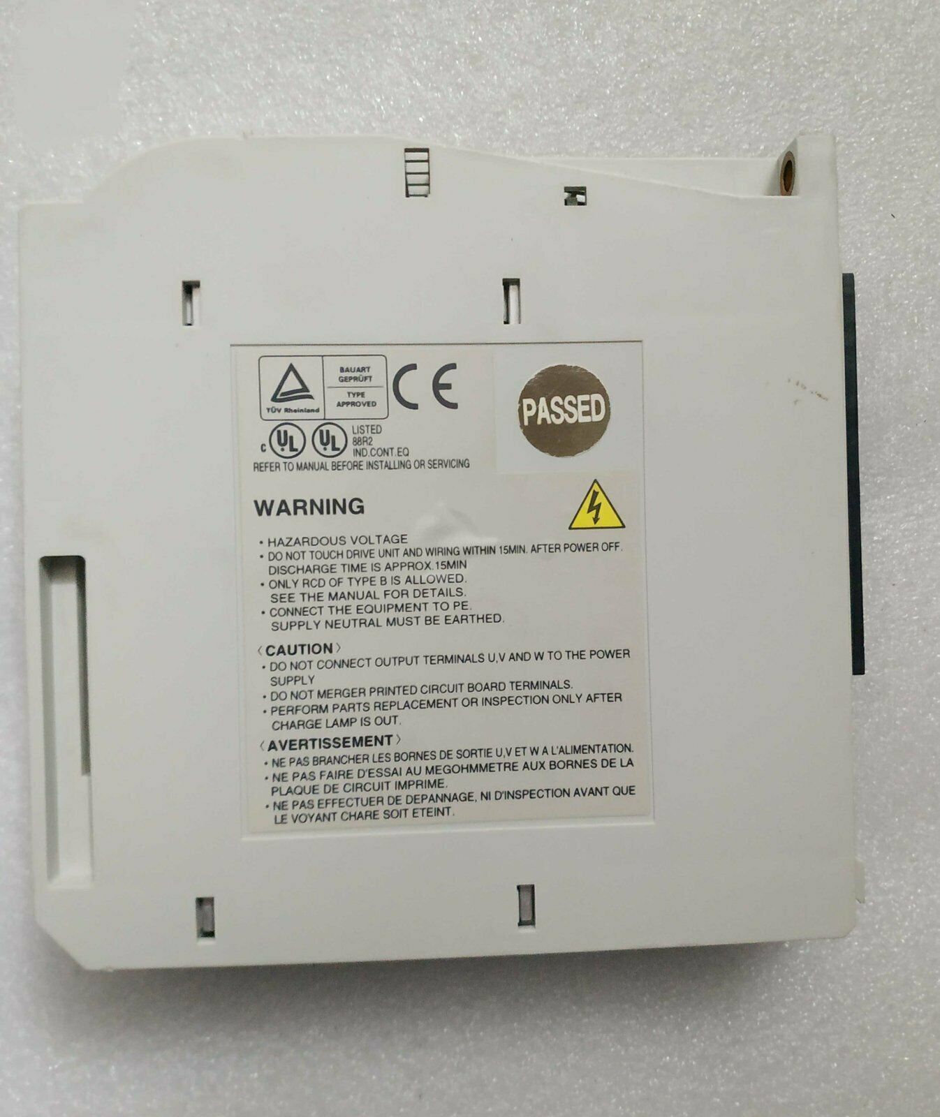 used Mitsubishi MRJ2M10DU fully tested servo drive - MITSUBISHI